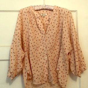 Madewell boho top
